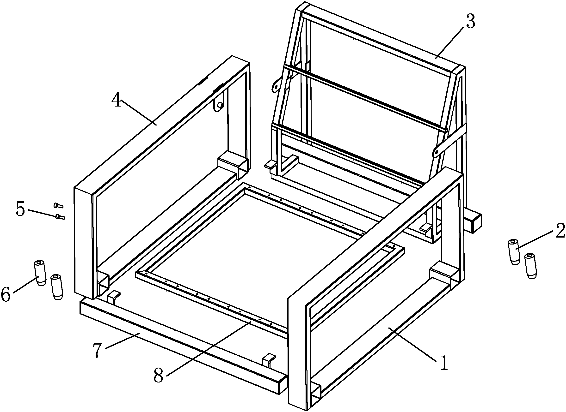 沙发结构解剖图图片