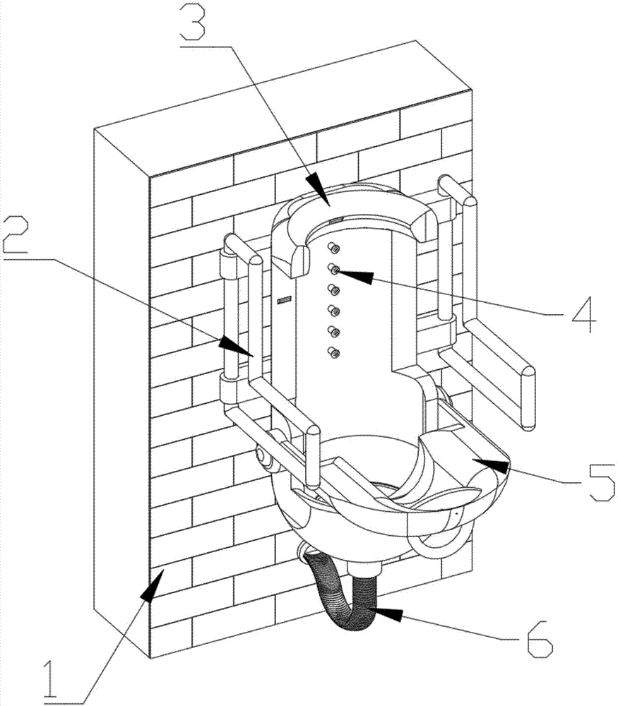 cn109024830a_一种便于手脚不方便医疗患者使用的小便池在审