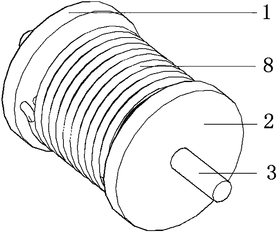 一种非线性扭簧组结构及其使用方法