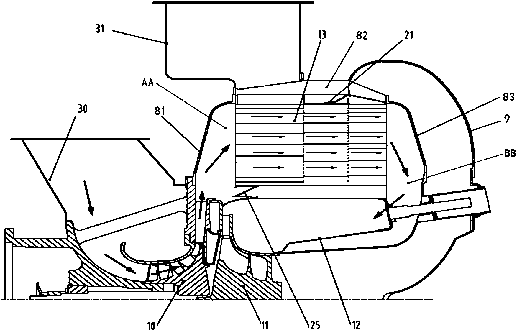 回热型燃气轮机