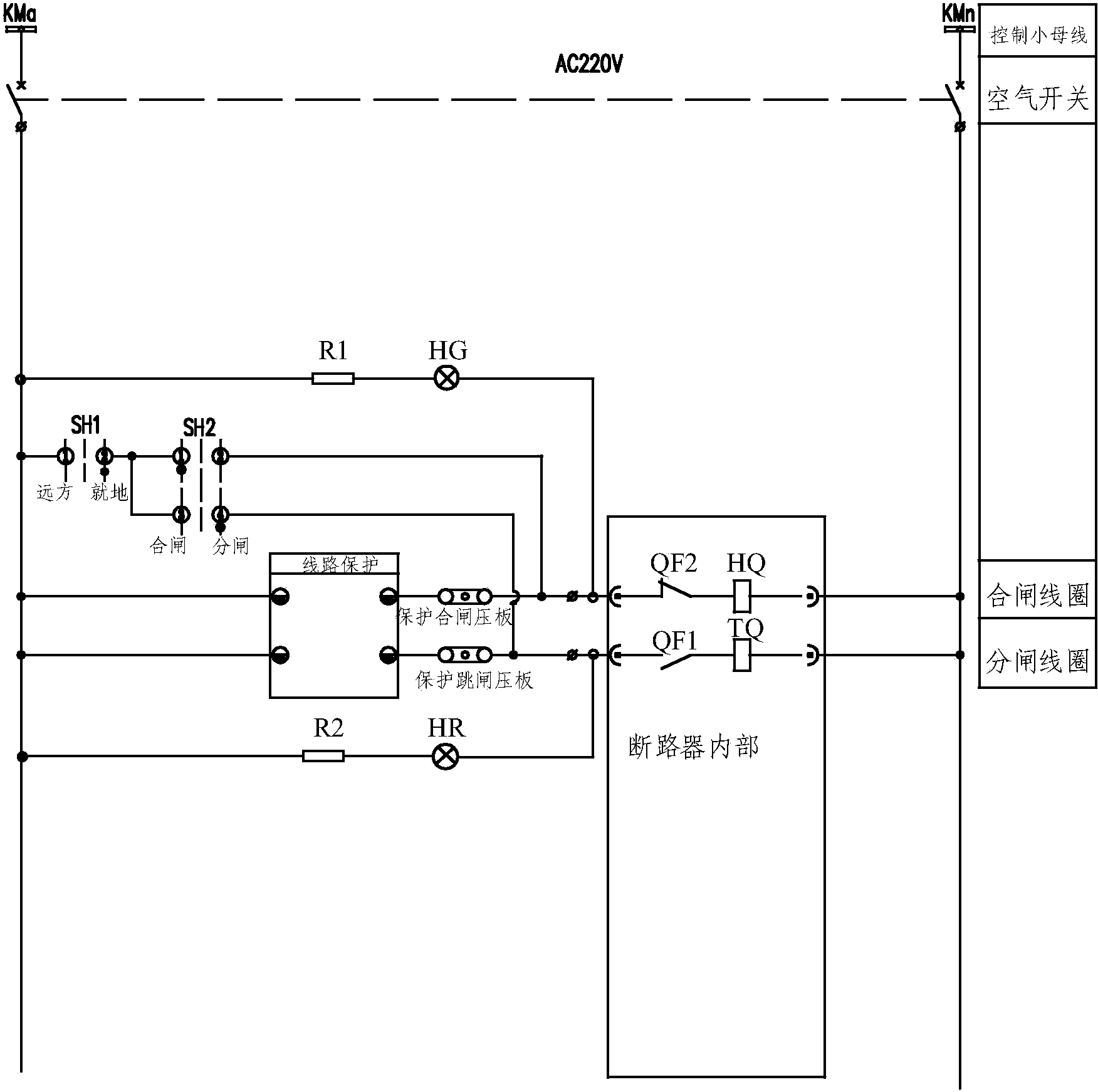 cn109166770a_一种高压开关柜内断路器分合闸线圈状态指示装置在审