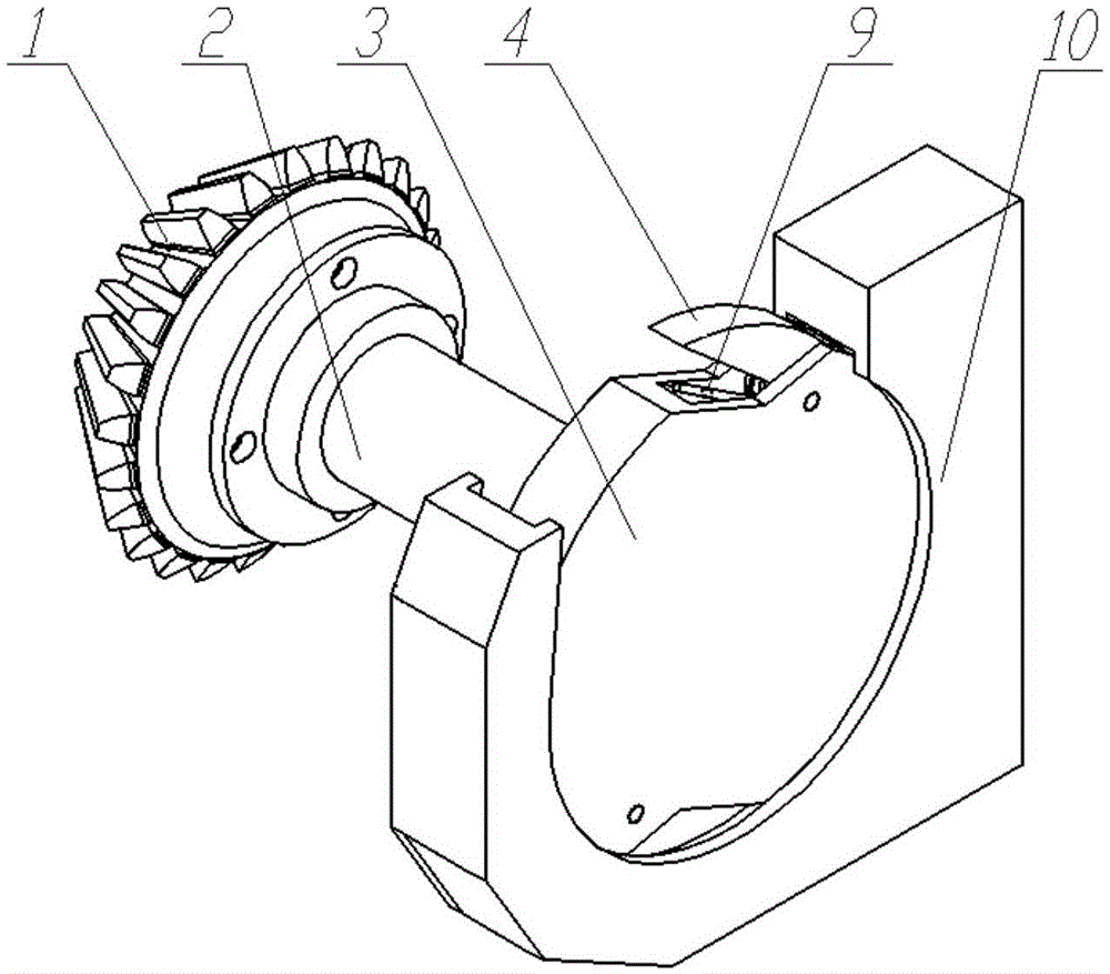 一种捆绳打结器的夹绳机构