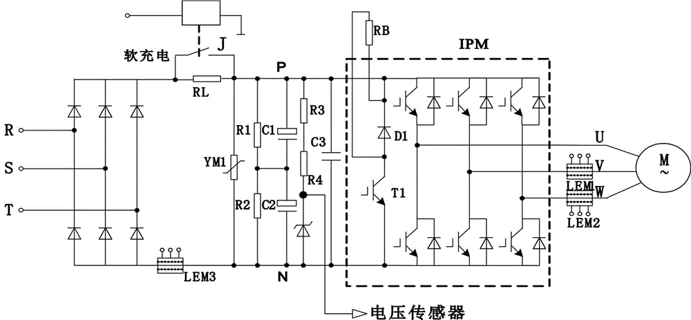 一种数字化变频器主电路