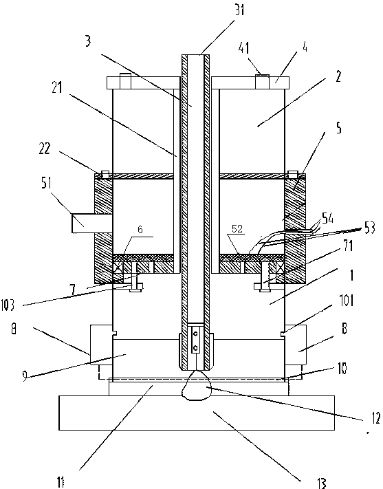 cn109277673a_一种双层气结构水下局部干法gmaw焊炬在审