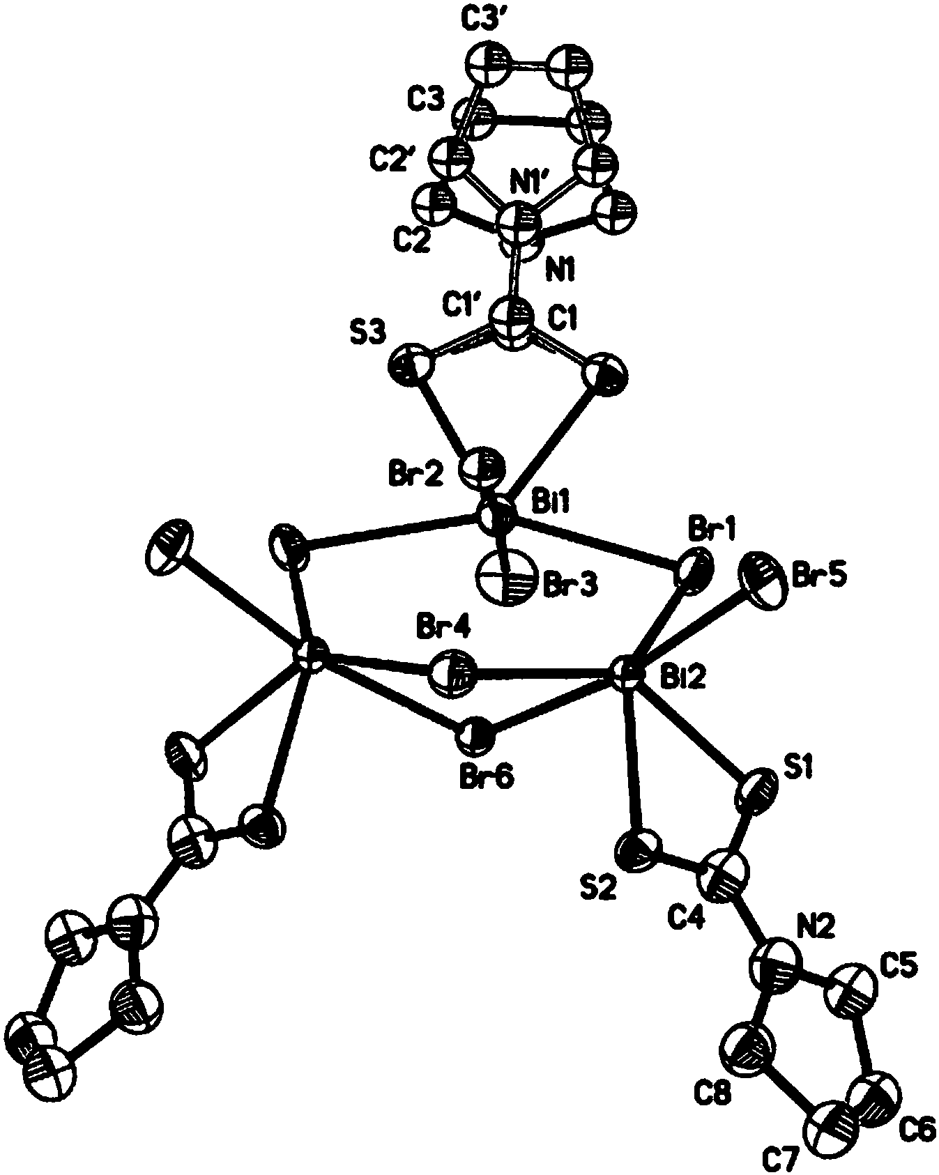 吡啶氨磺酸溴化铋三铋核小环配合物及其合成方法