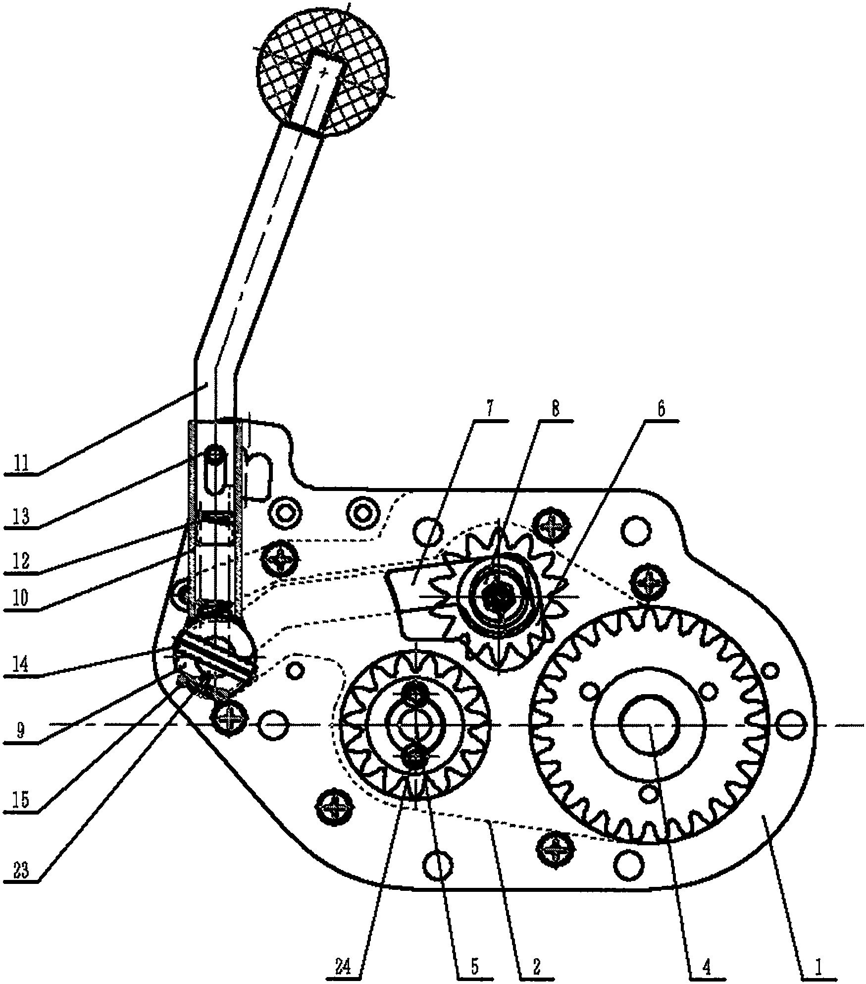 一种快捷离合器