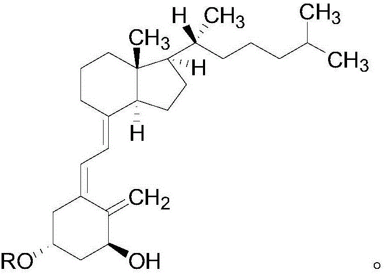 本发明提供了一类维生素d3衍生物,其结构式如下所示:本发明所述的