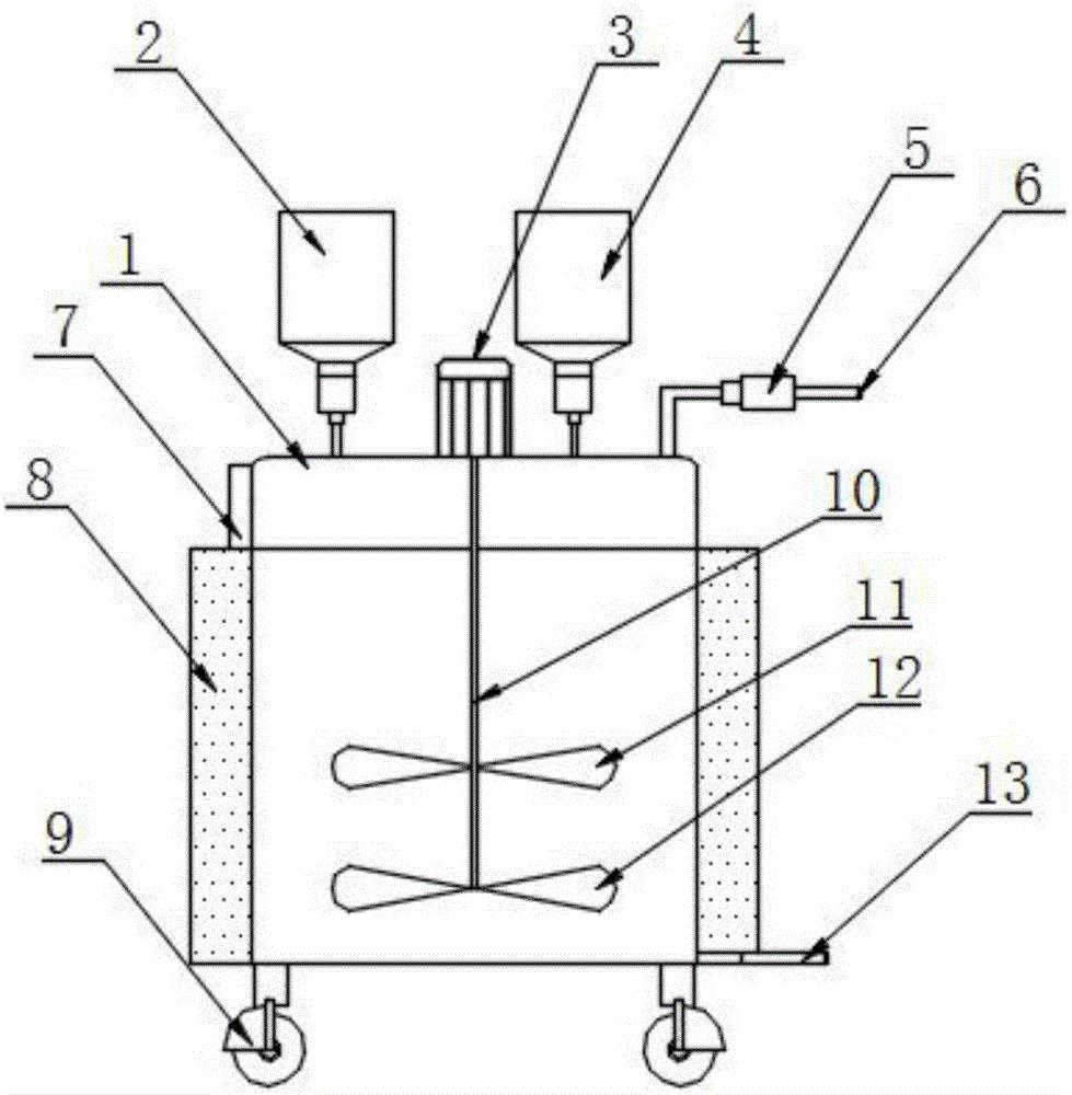 一种液体混合配制装置