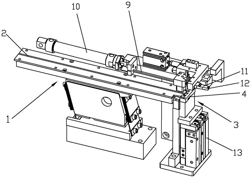 一种夹子扭簧安装机构