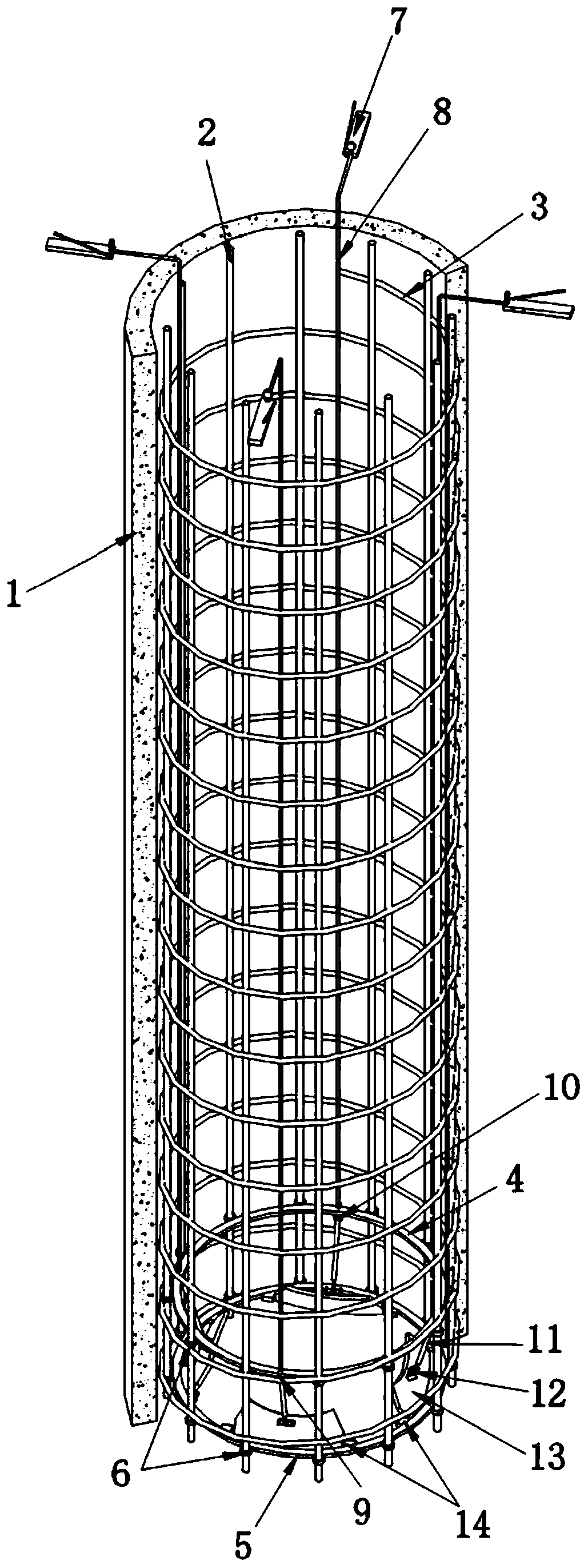 钢筋笼 结构图图片