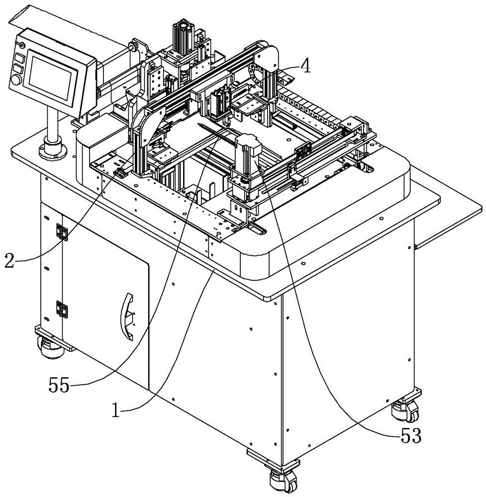 一种罗纹袖口的自动翻卷设备