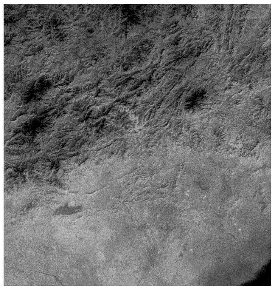 包括:将获取的landsat8卫星中10tirs波段的热红外灰度图进行预处理后