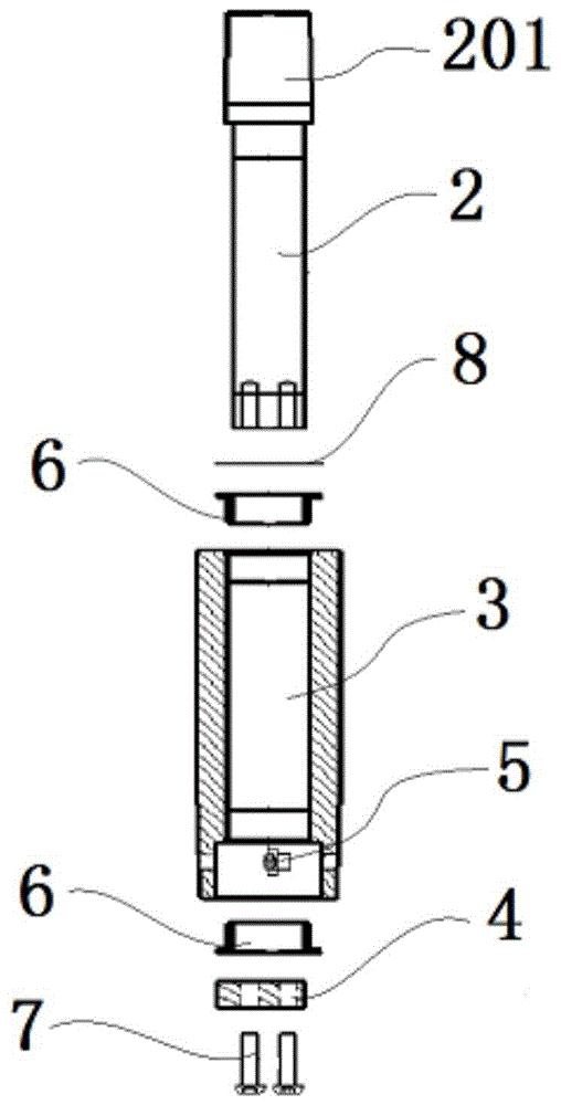 一种转动座椅用的限位转轴