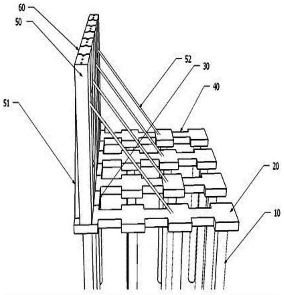 cn110029685a_一种桩承拉锚挡墙装配式结构在审