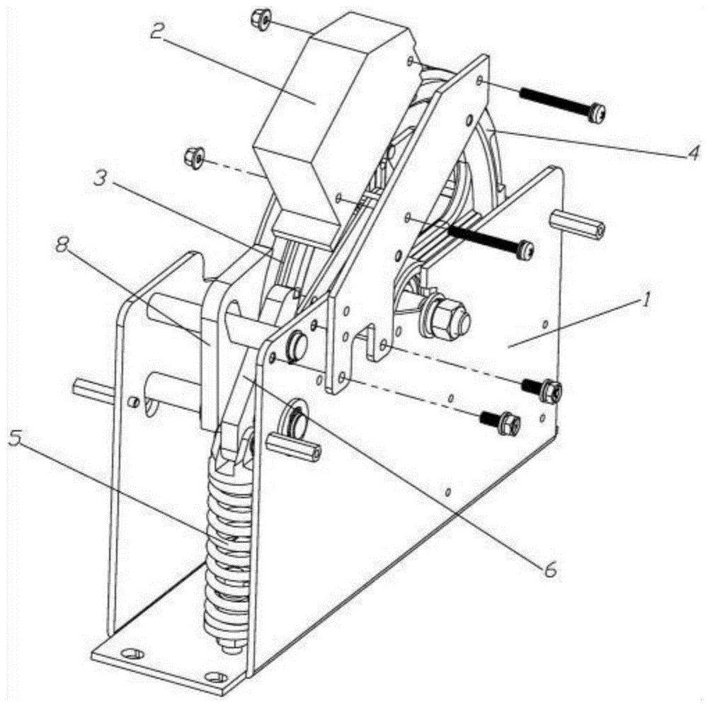一种电梯超低限速器