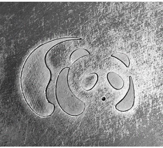 属于印刷防伪技术领域,所述定磁方法是指,在磁性光变油墨印刷过程中