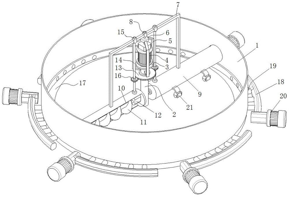 一种石油化工废水处理用高效沉降池