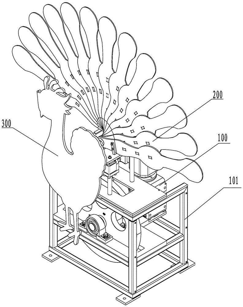 cn110215719a_一种模拟羽毛开合的机械结构在审