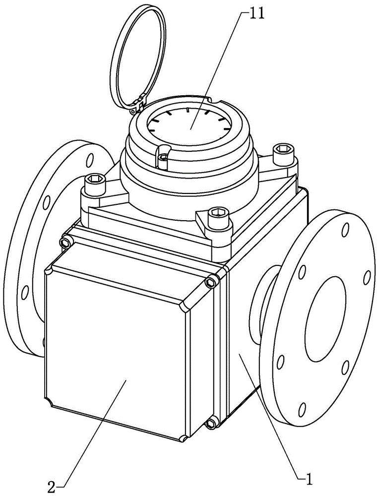一种智能无线远程水表