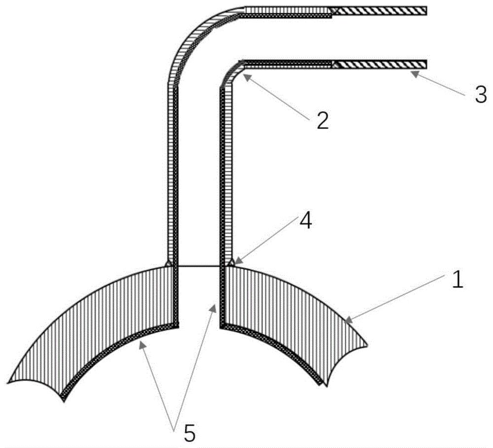 一种用于600620摄氏度蒸汽温度火电机组的锅炉集箱管座