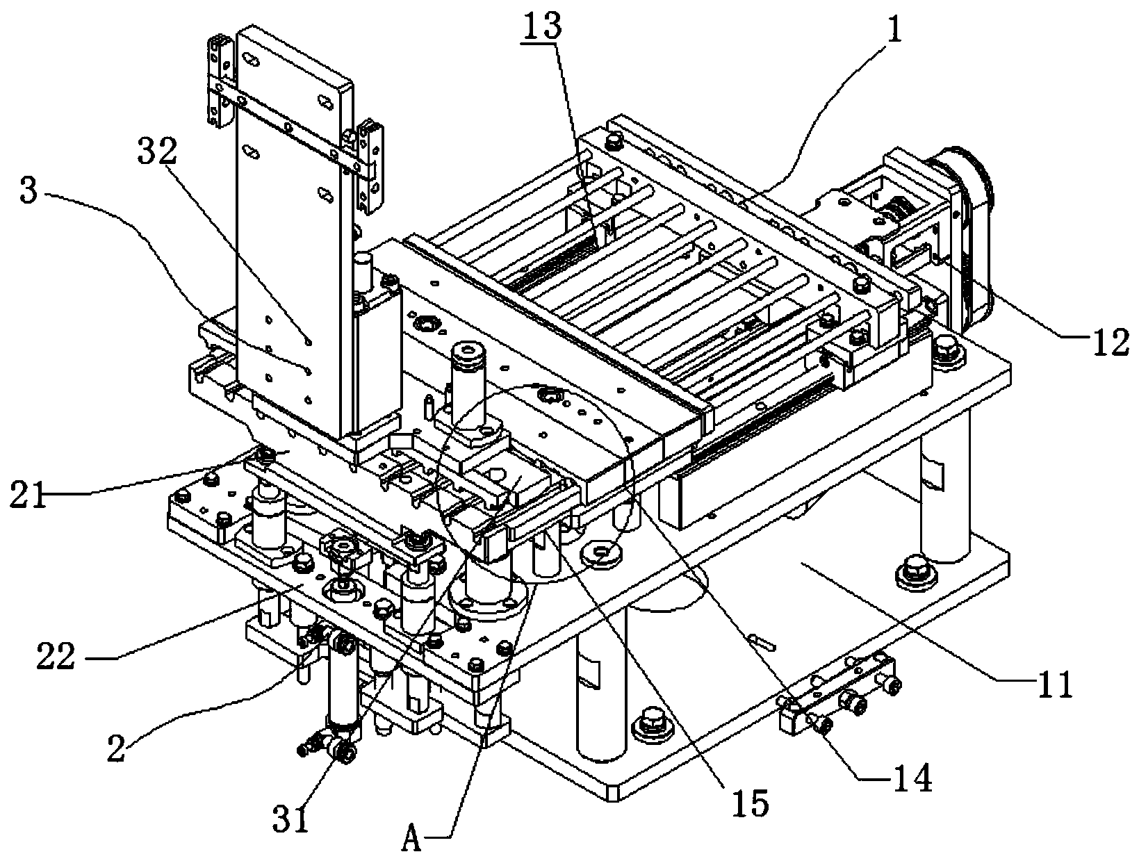 多发管壳同时组合机构