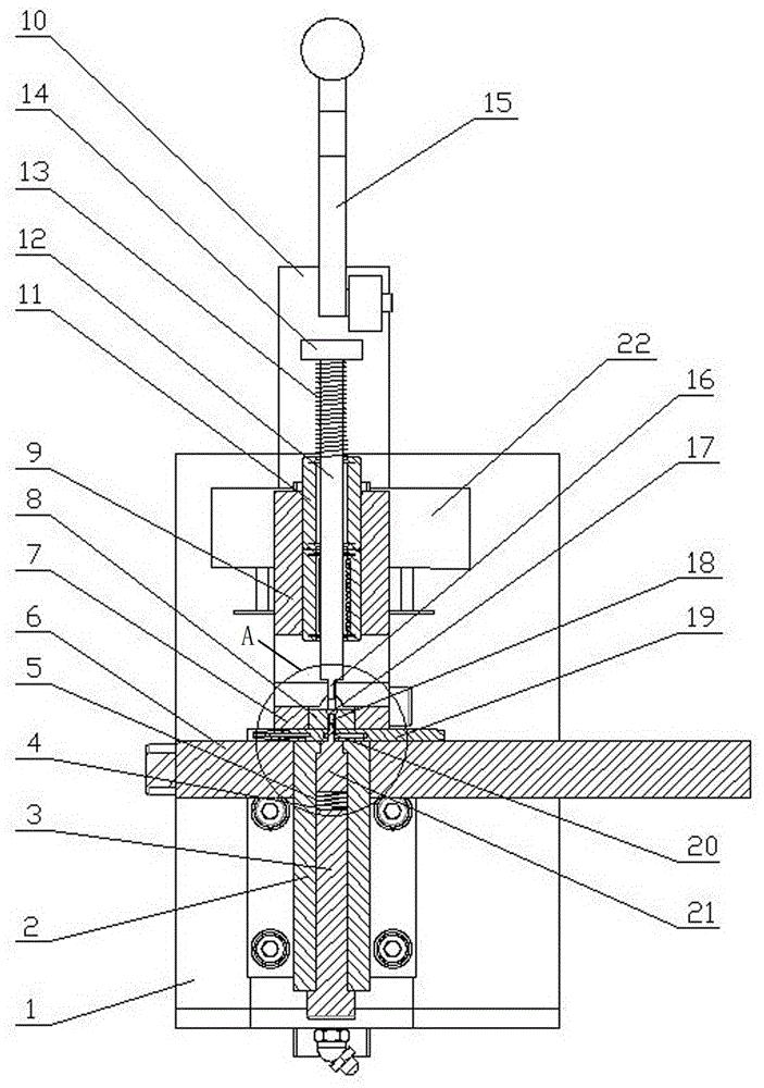 弹性圆柱销安装装置