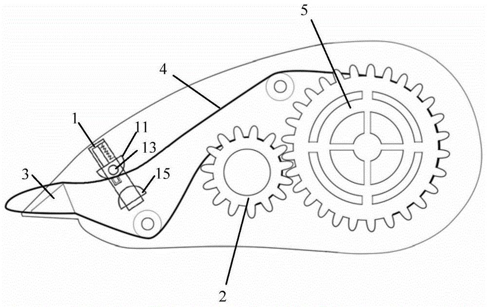 一种可调节带轮松紧的改正带结构