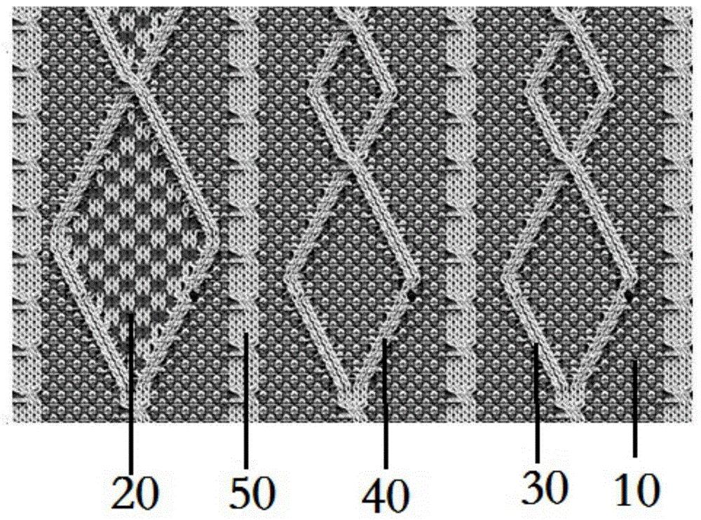 一种针织编织方法及针织产品结构