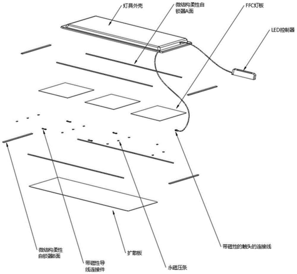 led灯板结构图解图片