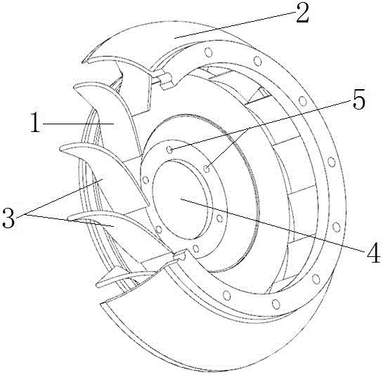 cn110566285a_一种紧凑型向心涡轮导向器在审