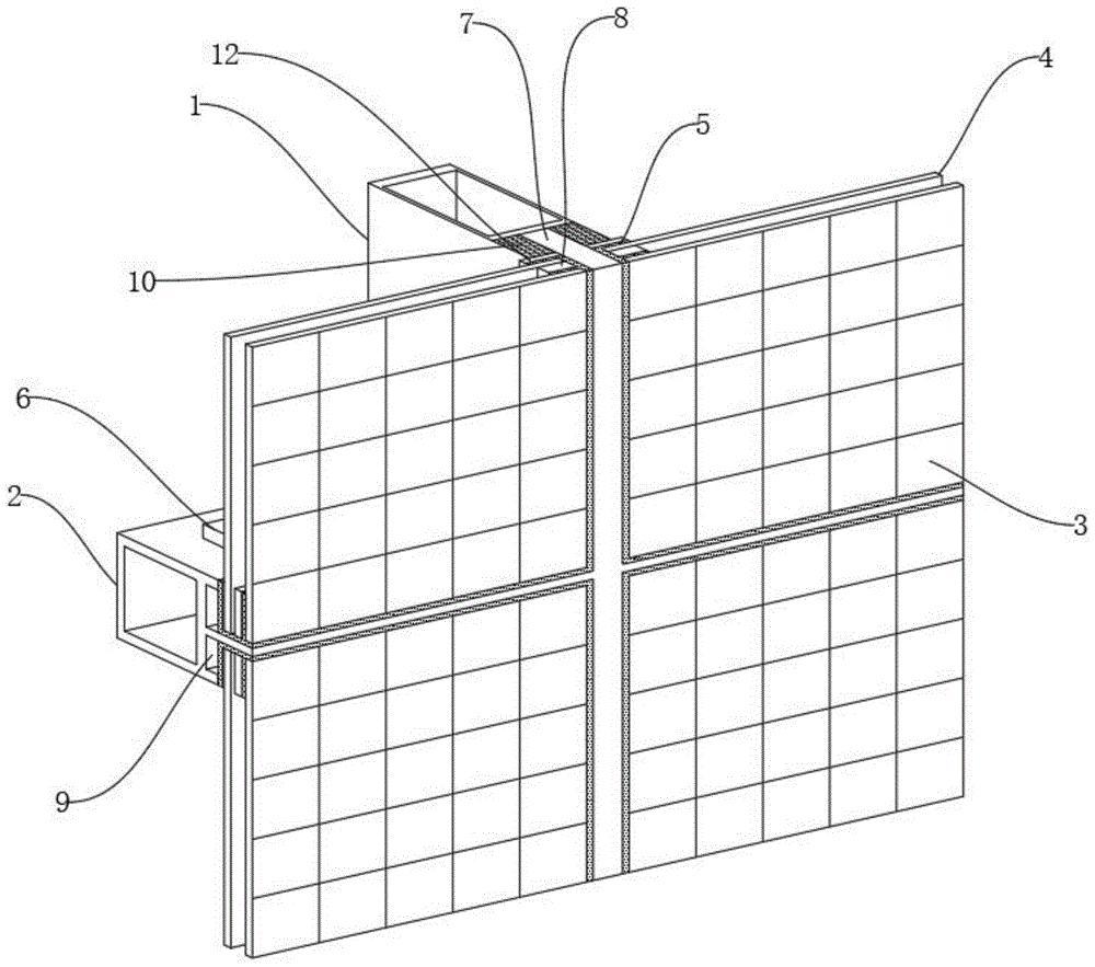 cn110748059a_一种隐框式光伏玻璃幕墙在审