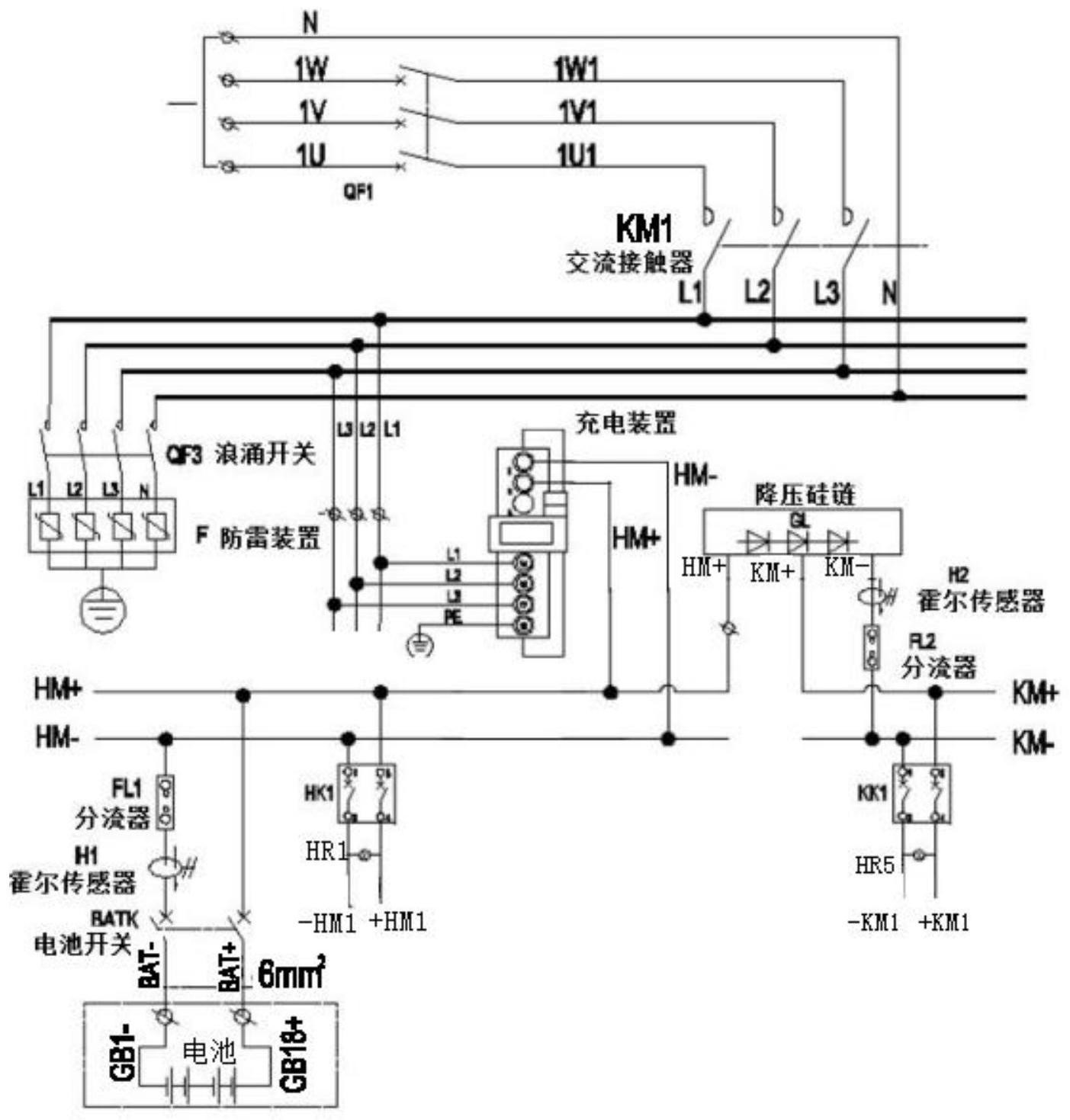 一种应用于光伏发电站的直流电源电路