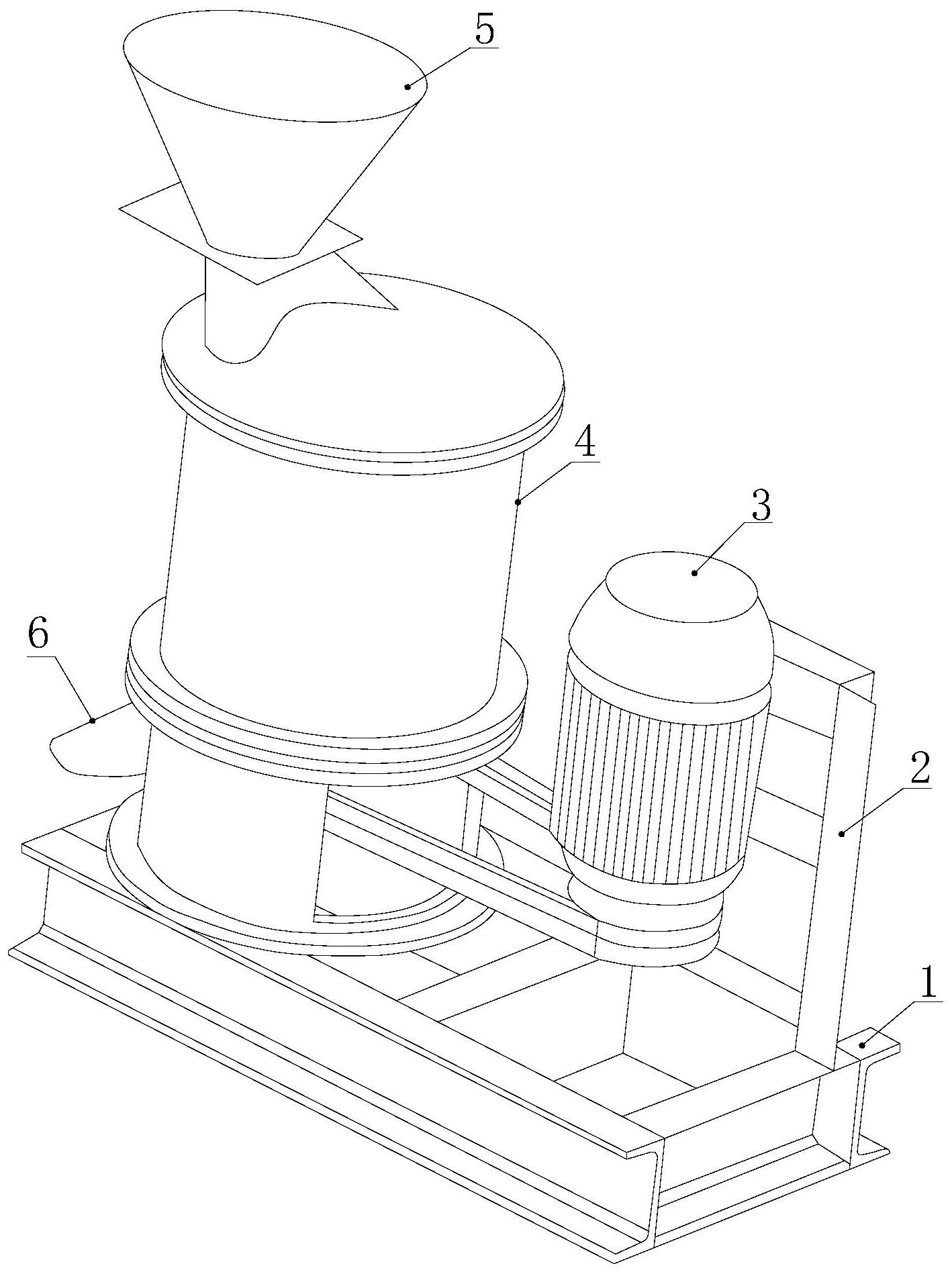 小型碾米机结构图图片