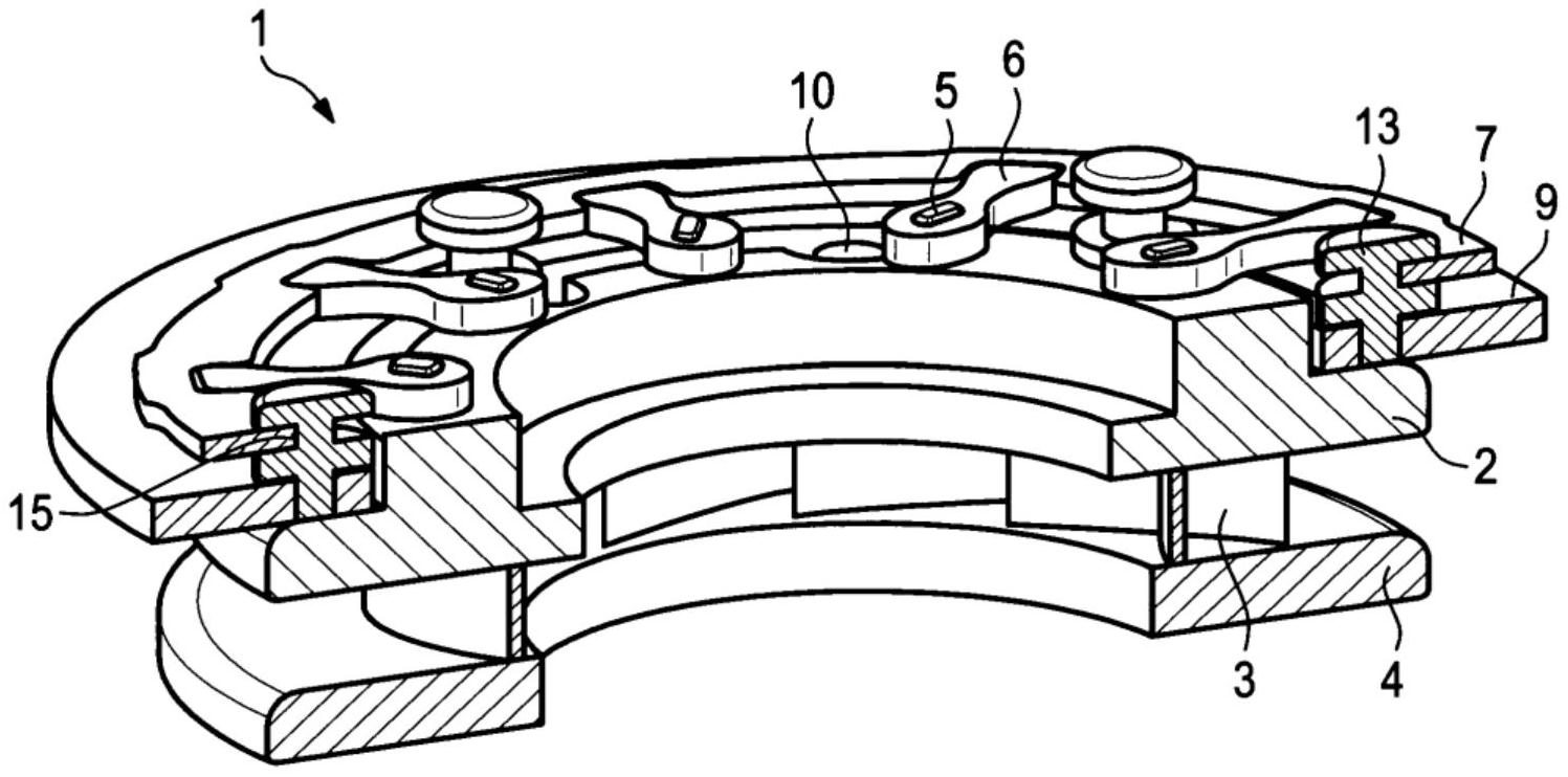 用于涡轮机的可调的导向器用于废气涡轮增压器的涡轮机和废气涡轮增压