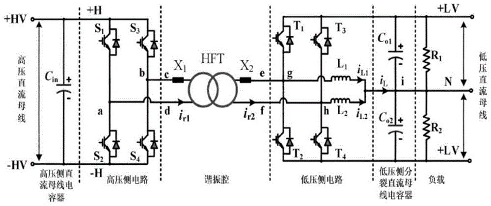 一种具有双极输出电压自平衡能力的直流固态变压器