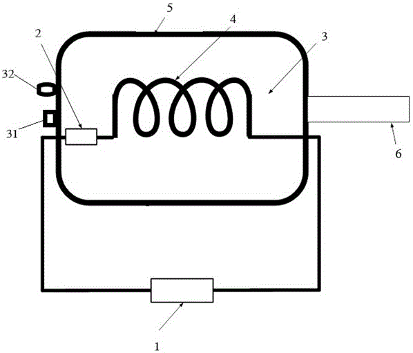 一种电加热玻璃除霜棒