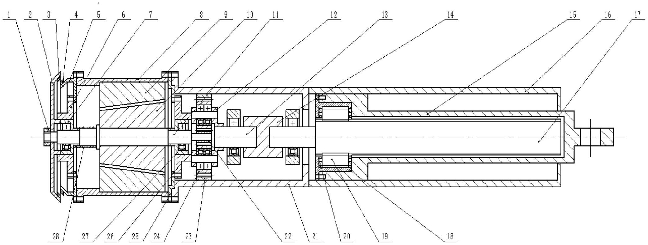cn111614197a_一种直线行星滚柱丝杠式伺服电动缸在审
