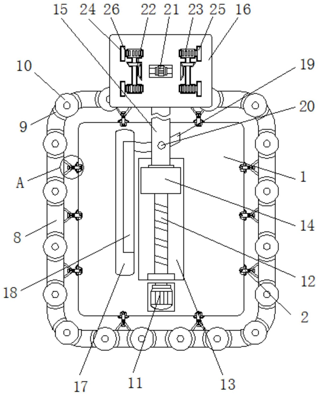 cn111715538a_一种防撞型具备自动拾取功能的快递分拣智能机器人