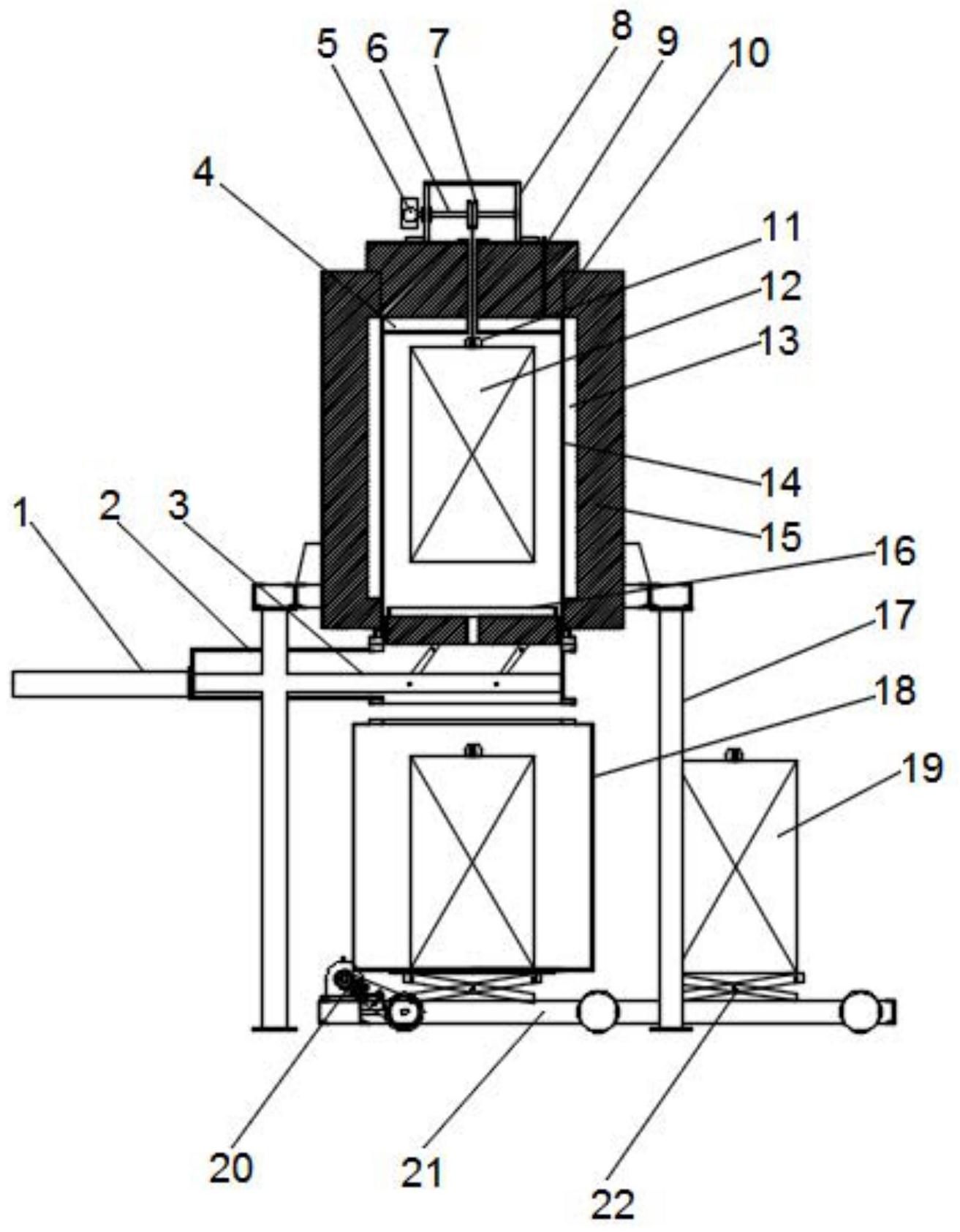 一种外热式立式真空渗碳淬火炉
