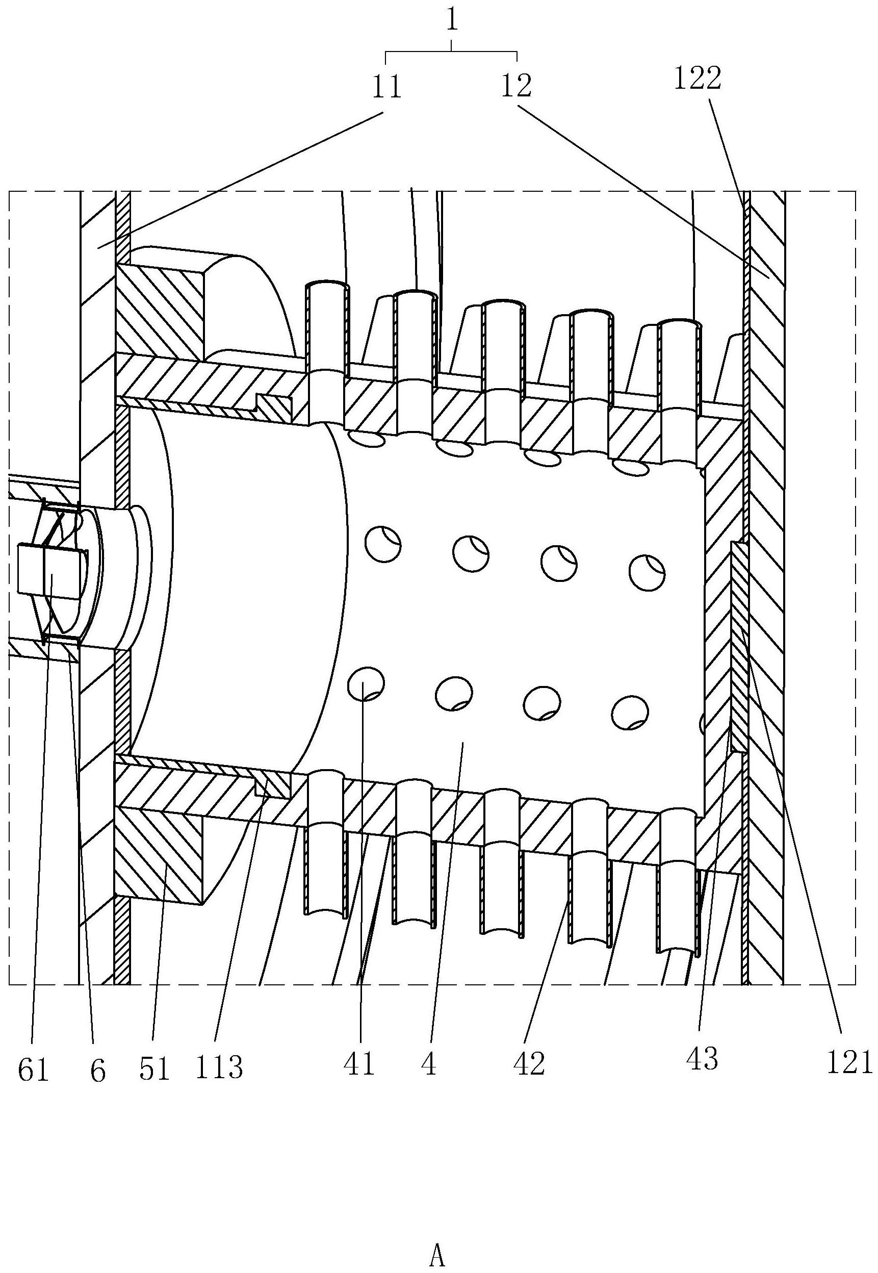 一种用于气相色谱仪的色谱柱加热装置