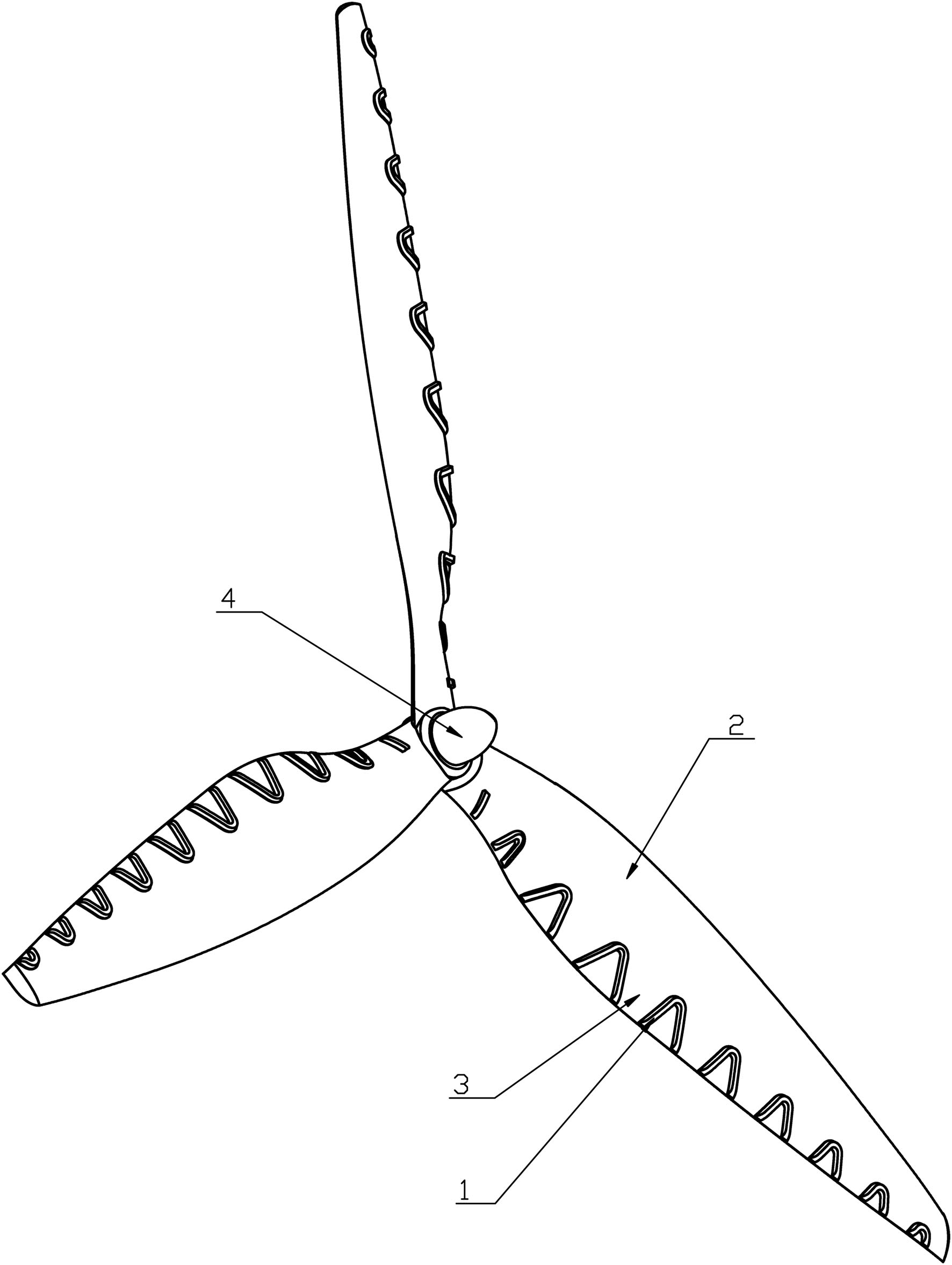 cn111828243a_一种高转速风力发电机桨叶