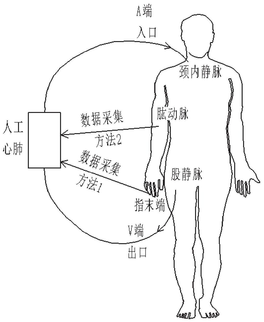 一种vvecmo模式下血氧饱和度控制系统及设备