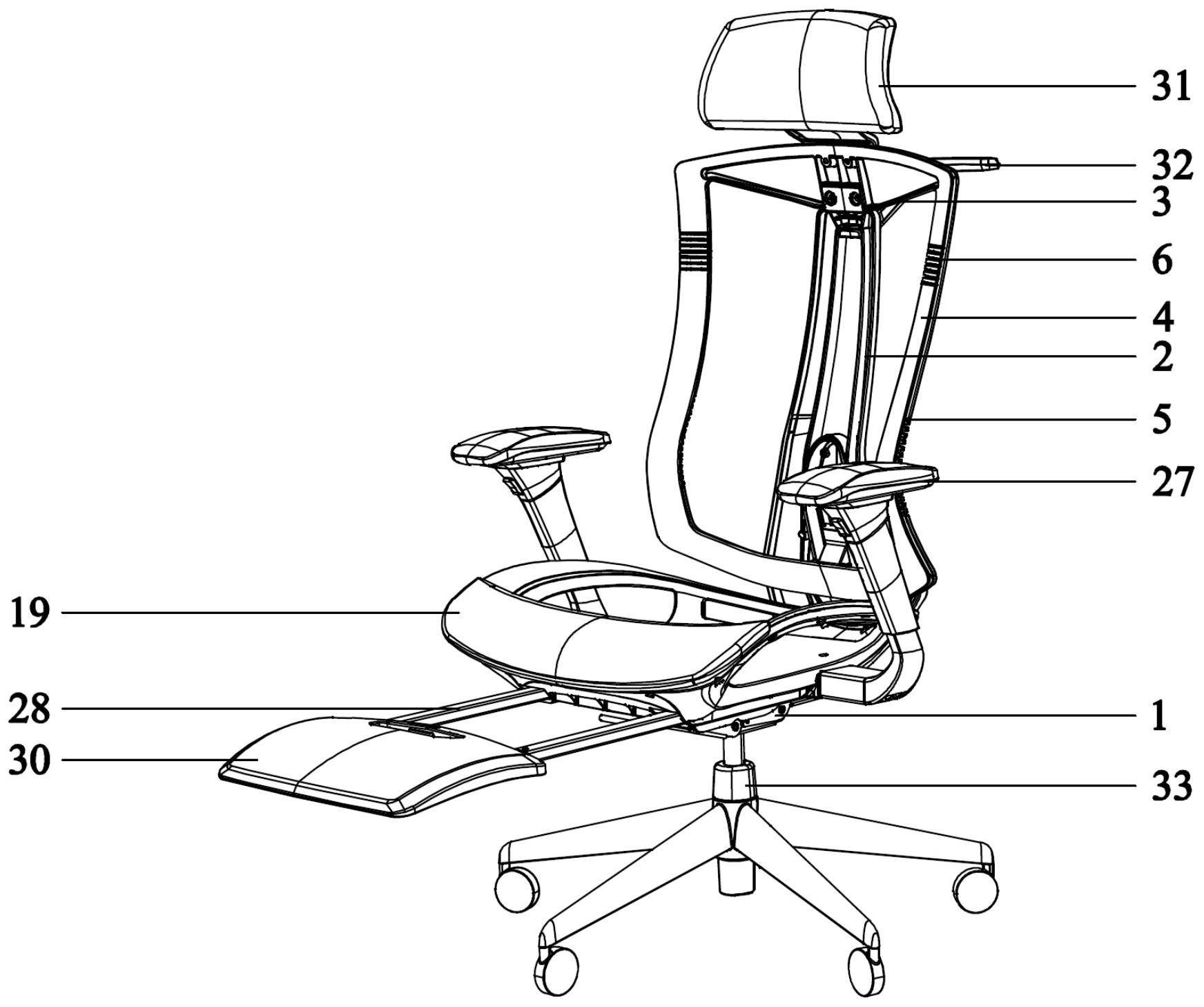 多功能椅子的画法图片