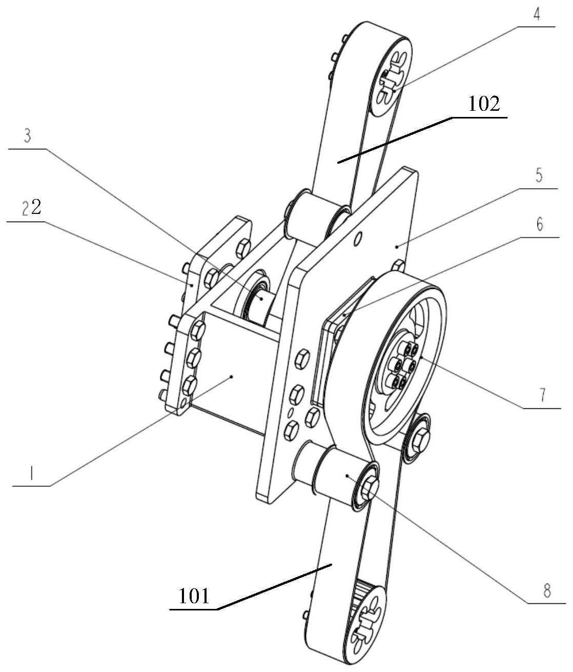 cn111998045a_一种试验用两级皮带传动方式在审