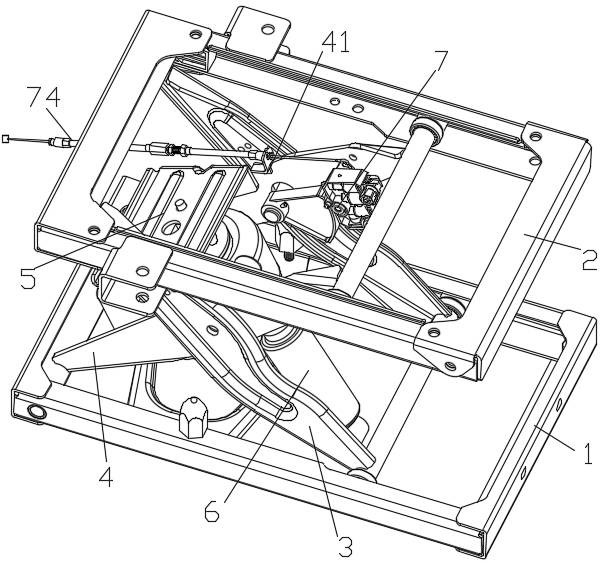 汽车座椅气囊调节式减震装置及其高度调节方法