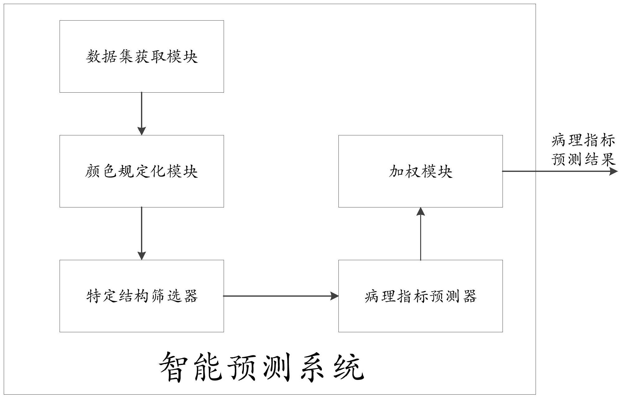 一种病理指标的智能预测系统