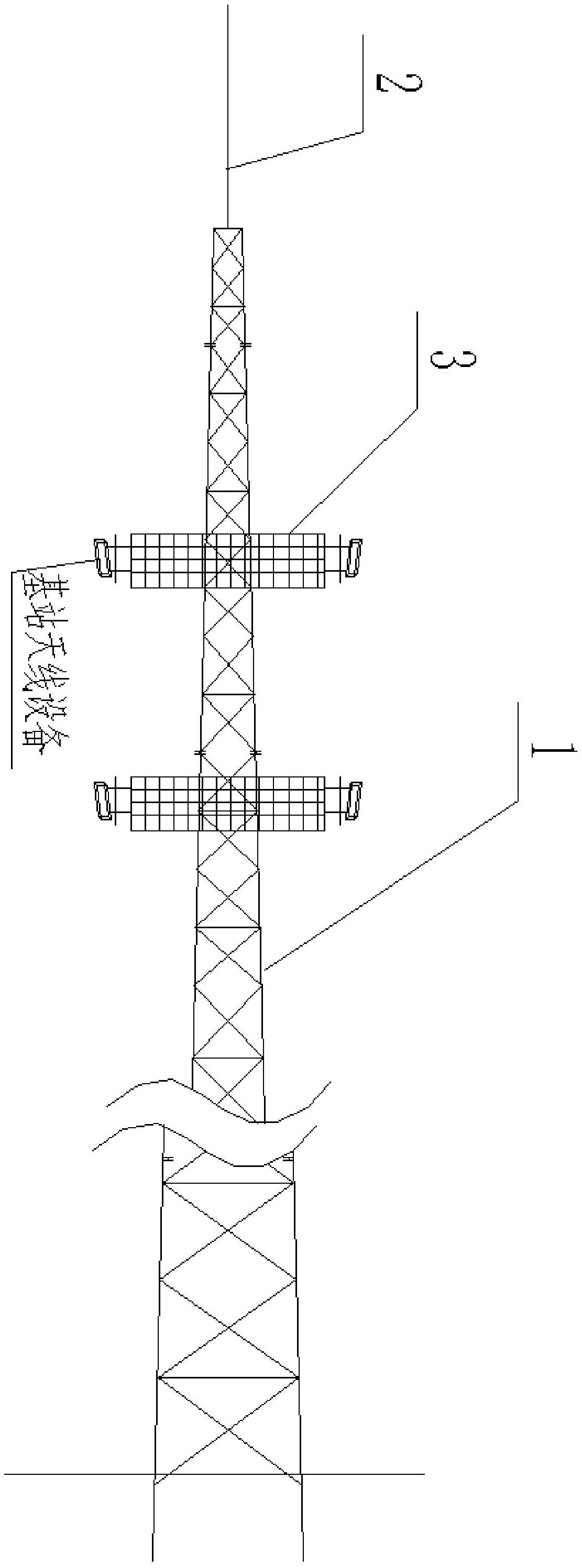 一种可作为5g基站天线塔的变电站避雷针