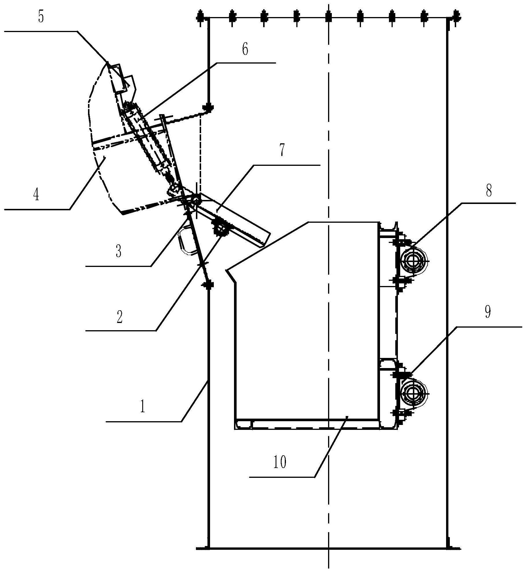 一种斗提机进料装置