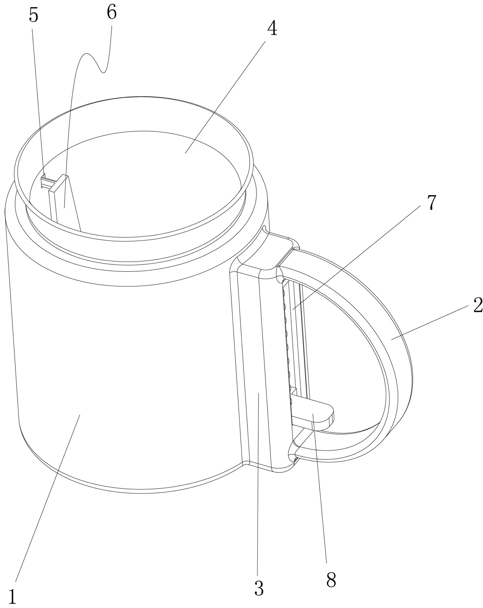 一种可快速降温水杯