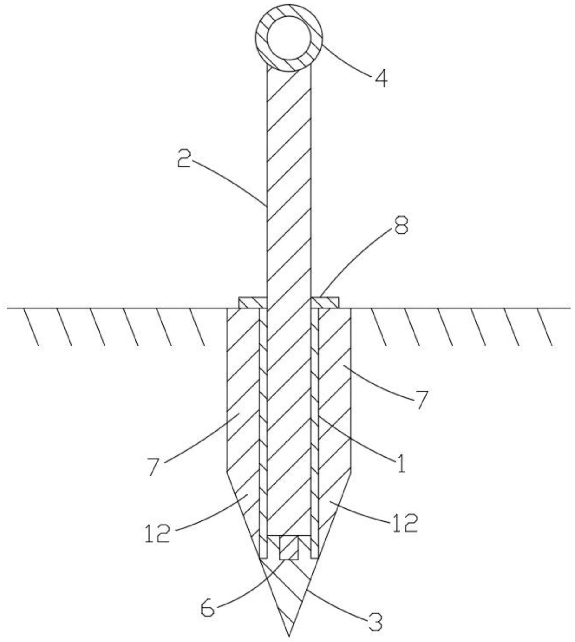 一种装配式拉线地锚